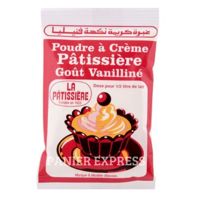 Poudre à Crème Pâtissière Goût Vanille - 40g La Pâtissière