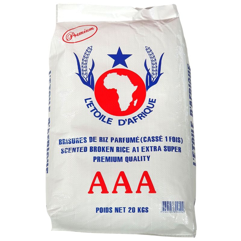 Brisure De Riz Cassé 1 Fois Etoile D'Afrique 20 Kg