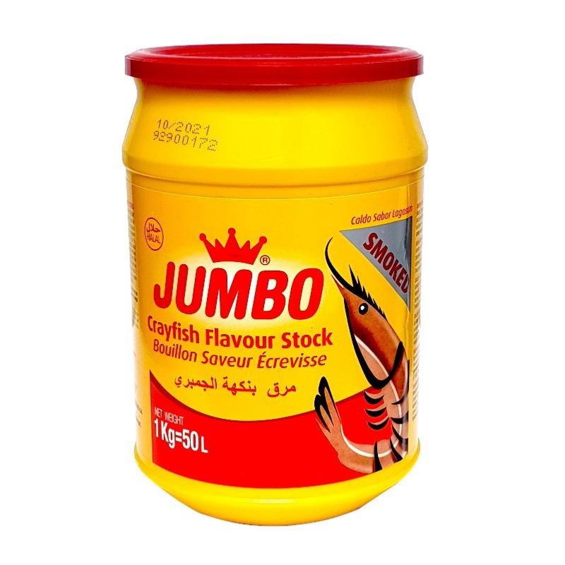Bouillon Jumbo Pot Poudre Crevette Fumée 1 Kg