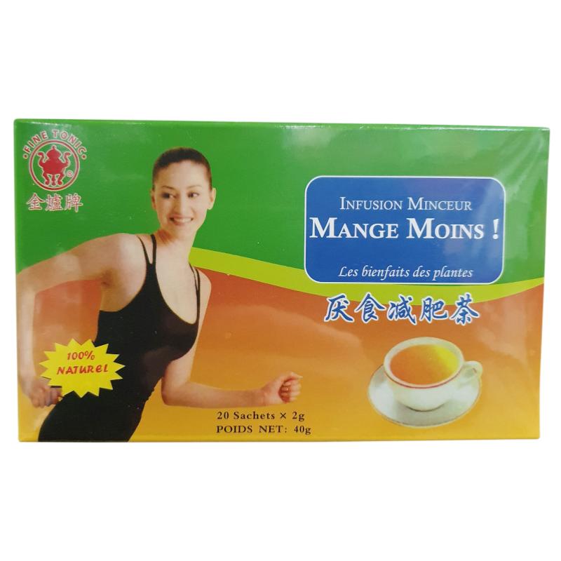 Infusion Mange Moins - Coupe faim minceur Fine Tonic – Thé Santé