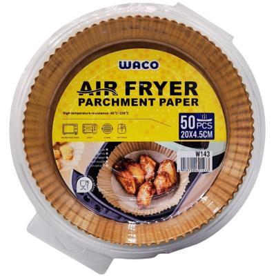 Papier Cuisson Airfryer Waco Rond 50 pcs – 20 x 4,5 cm