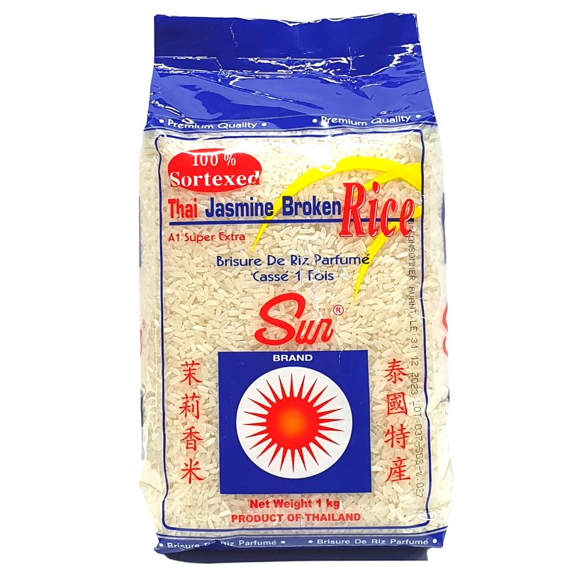 Brisure De Riz Cassé 1 Fois Sun Brand 1 Kg